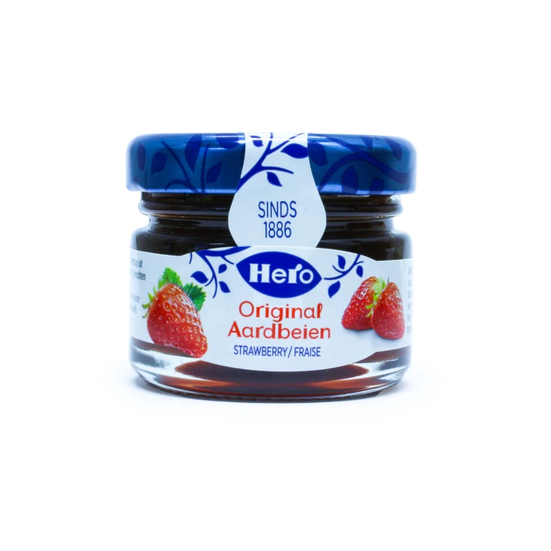 Jam potje als bedankje vanaf zijaanzicht