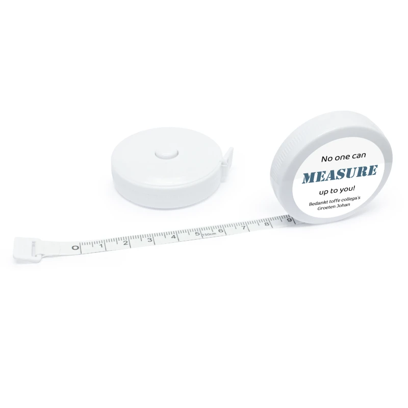 Bedankje meet bandje of rol band met bedrukking voor collega's