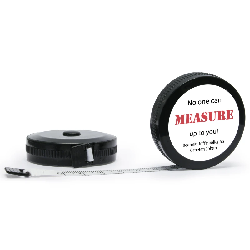 Bedankje - Rolmaat met foto - Bedrukt