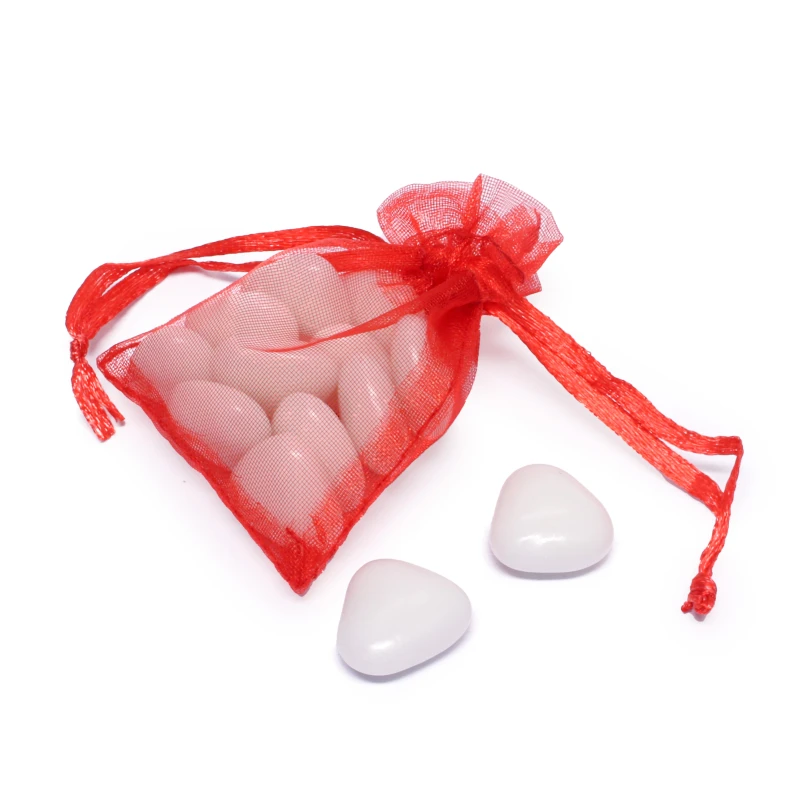 Organza zakjes 10 x 15 cm wit - Goedkoop lint, linten groothandel, organza lint, satijn lint Organza zakjes 10 x 15 cm wit - Goedkoop lint, linten groothandel, organza lint, satijn lint