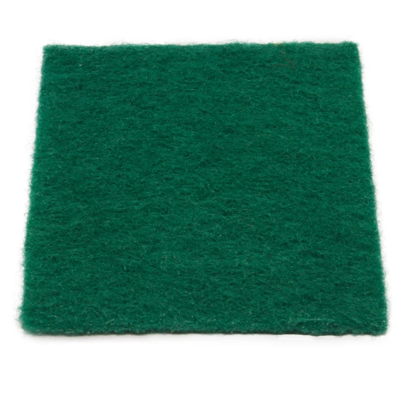 Donker groene loper detail foto