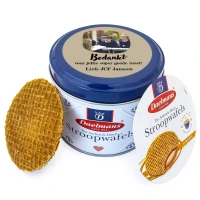 Juf bedankje - Bedankje voor de juf - Stroopwafels