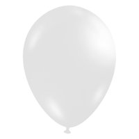 Witte ballon - 30 cm