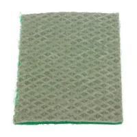 Groene luxe loper achterkant detailfoto