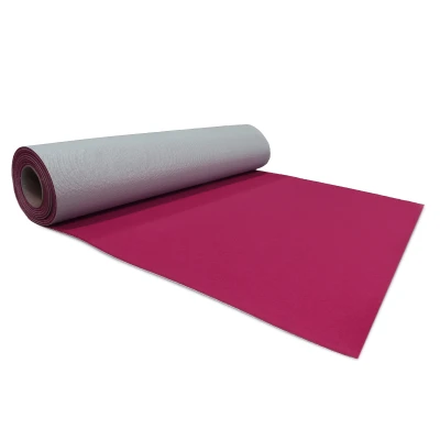 Fuchsia roze loper - Luxe - 1 meter breed