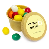 Paas bedankje met paaseitjes in cupje