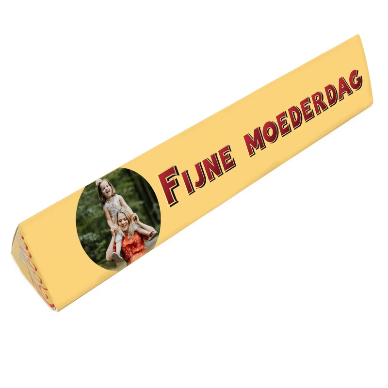 Toblerone met foto voor moederdag - 360 gram
