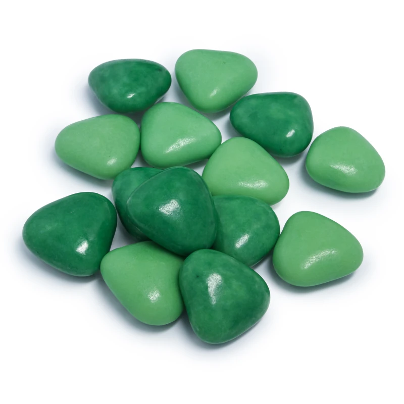 Chocolade hartjes groen mix