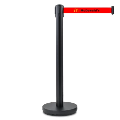 Afzetpaal 8 kg met bedrukt lint