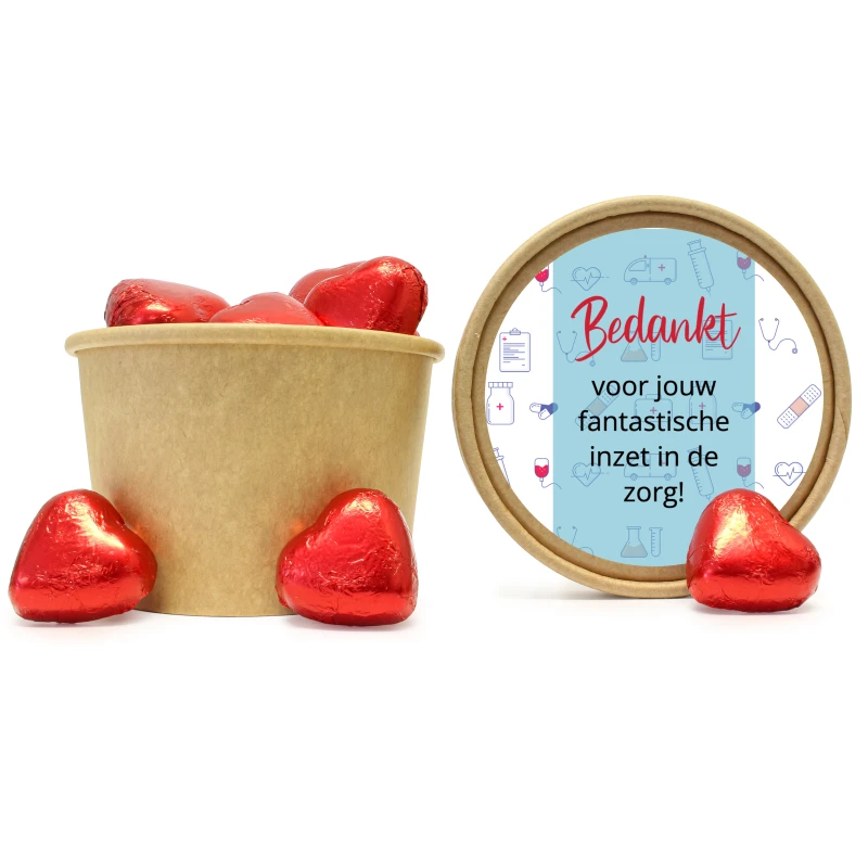 Bedankje voor zorg medewerkers