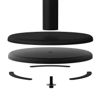 Afzetpaaltje hoge kwaliteit onderkant