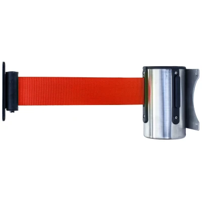 Muursysteem met rood trekband - 2m