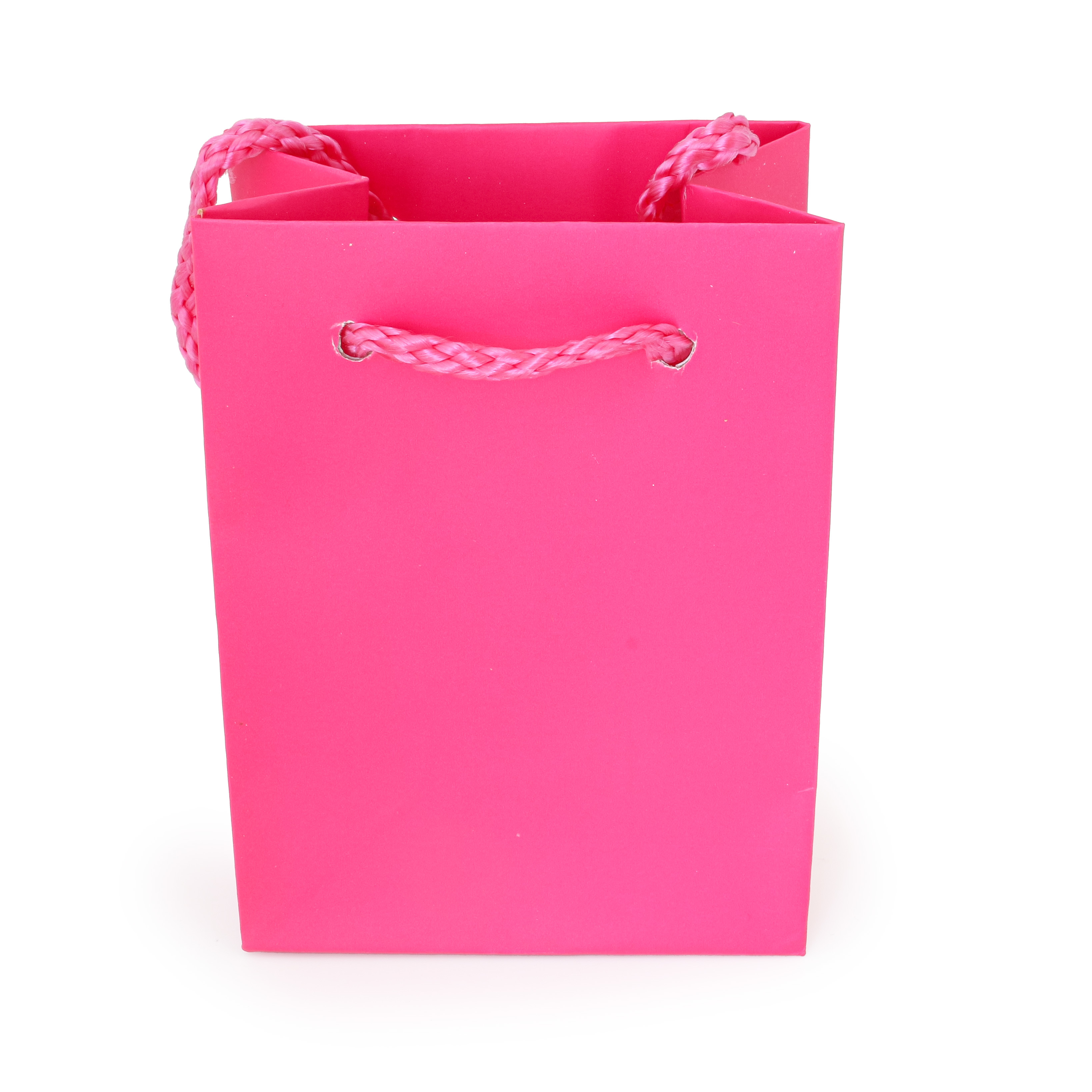 Goodiebag Roze - Tasje voor huwelijk - Zijkant