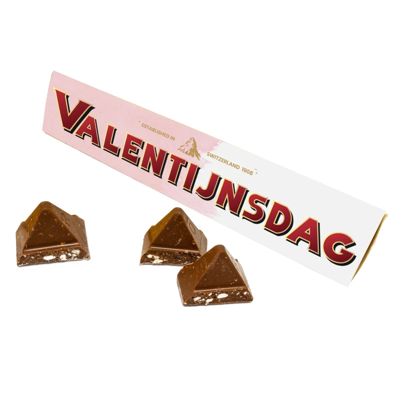 Toblerone voor valentijnsdag