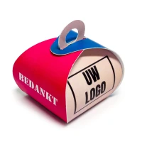 Bedrukt cadeau doosje met oogje