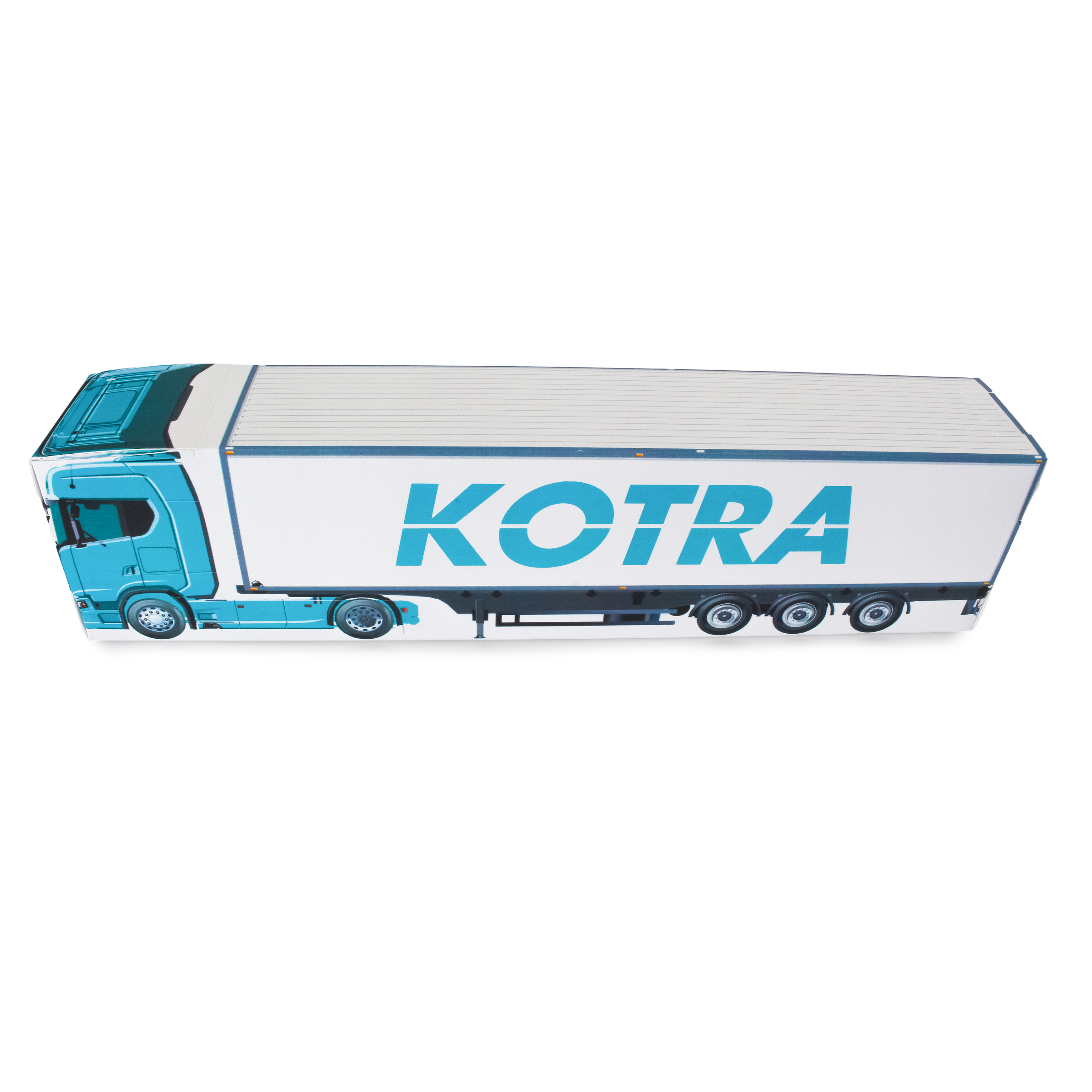 Vrachtwagen cadeaudoosje - Kotra Logistics - Scania