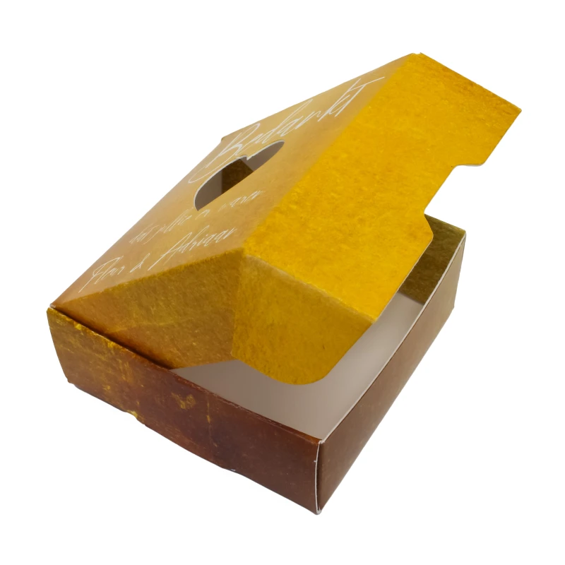 Bedrukt bedankdoosje met hartje