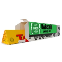 Vrachtwagen giveaway met Toblerone