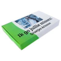 Cadeaudoosje met foto en tekst