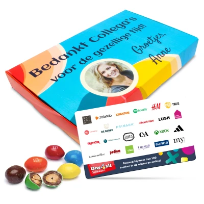 Gepersonaliseerd cadeaudoosje voor collega's