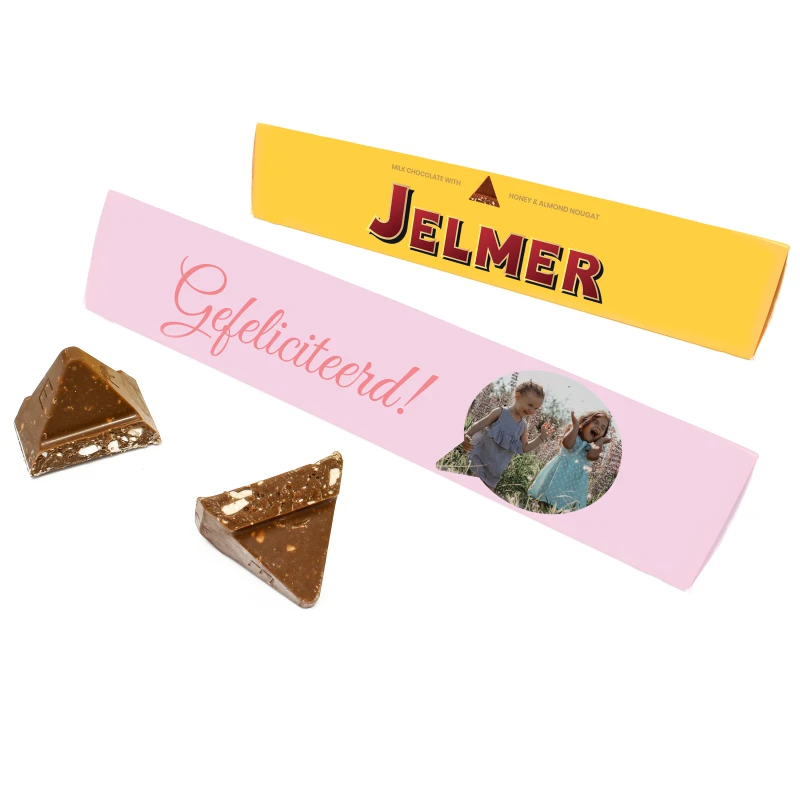 Toblerone met naam en foto - 360 gram