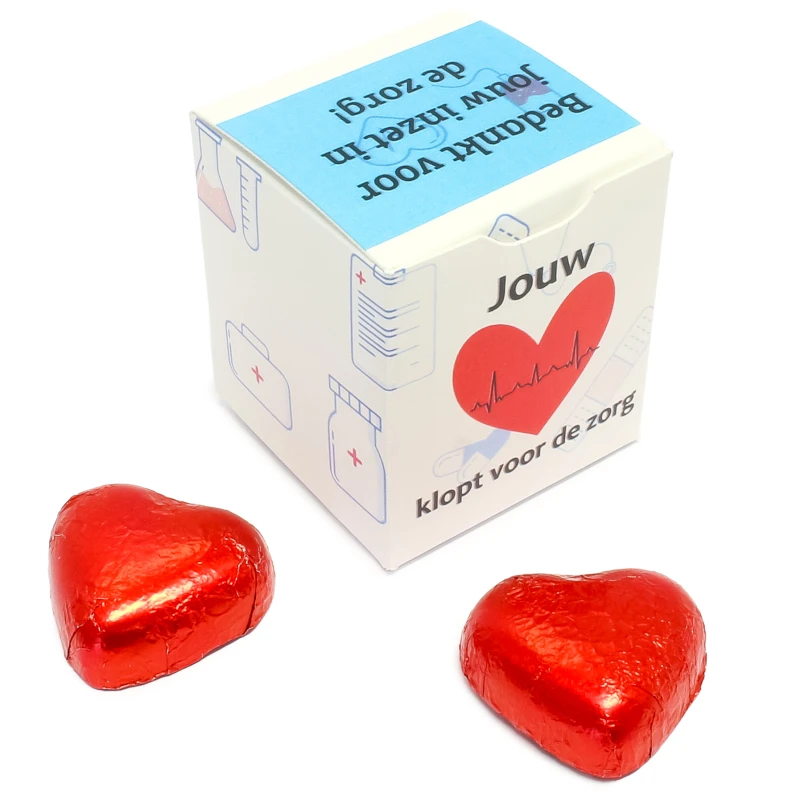 Geschenkdoosje voor de verpleging