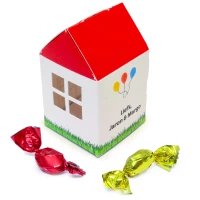 Geschenkdoosje - Huisje met zuurtjes
