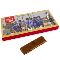 Voetbal cadeautje - Côte d'Or reep met teamfoto