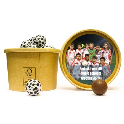 Bedankje einde voetbalseizoen