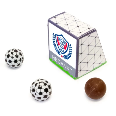 Mini voetbal goaltje – Traktatie voor team of klas