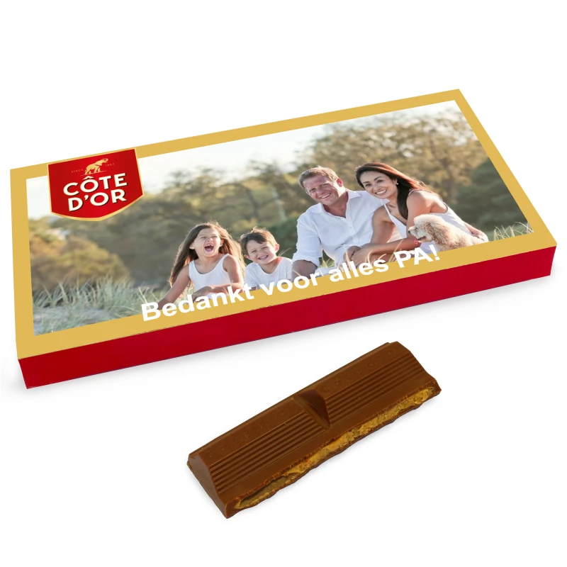 Côte d'Or reep voor vaderdag met foto