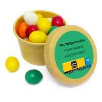 Dag van de chauffeur bedankje met snoep