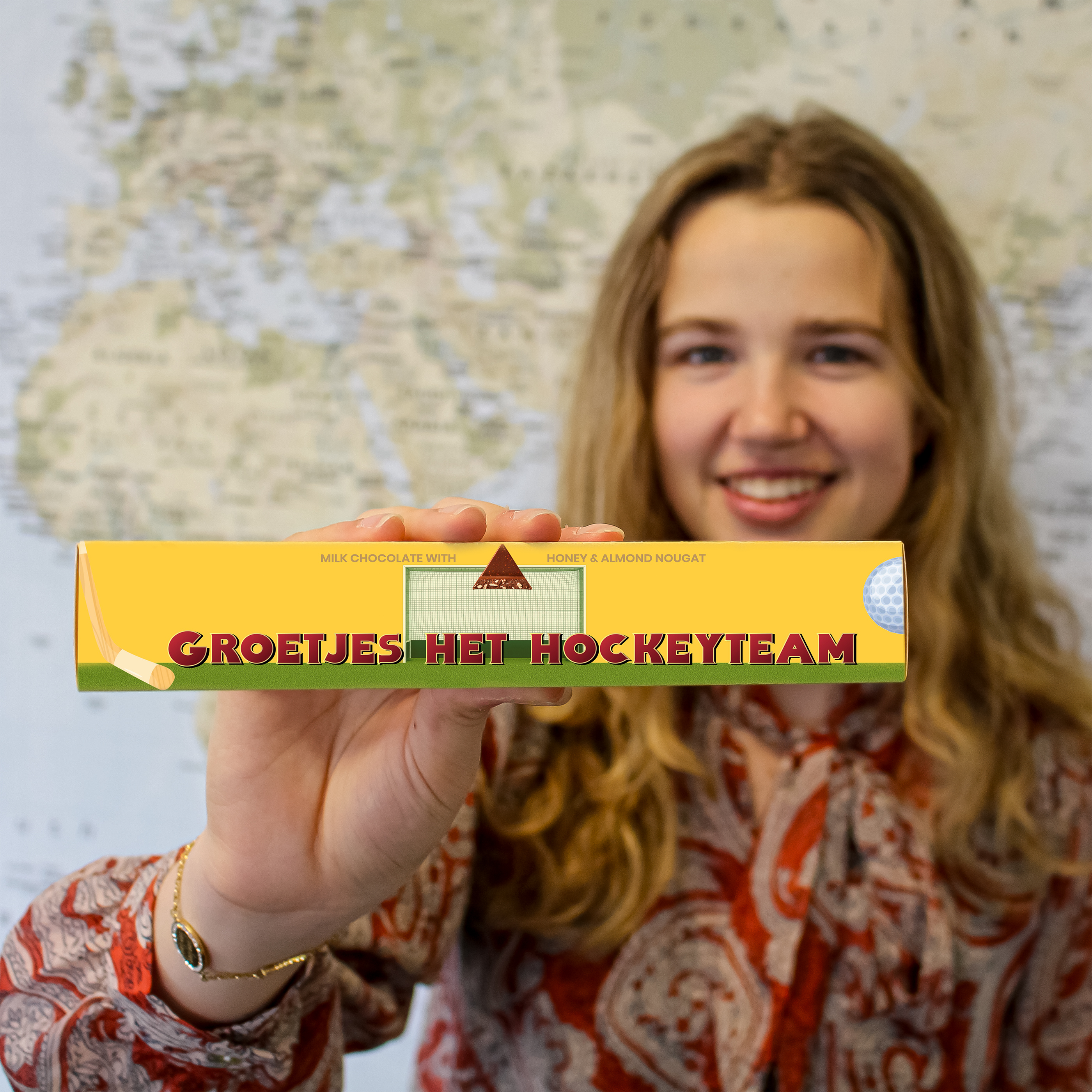 Bedankje voor Hockey - Toblerone