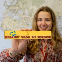 Kortbal cadeautje - Toblerone