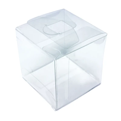 Transparant Kubusdoosje met Klepsluiting