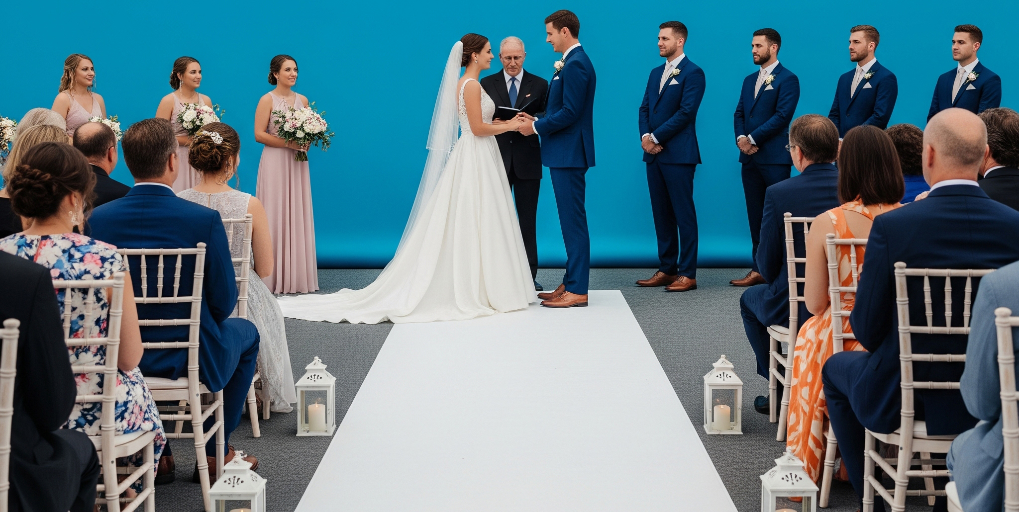 Witte lopers, Voor een sprookjesachtige entree