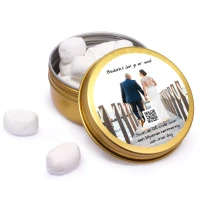 Bedankje - Blikje met goud - QR code print