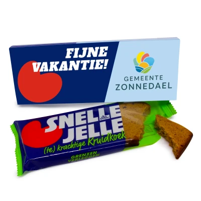 Snelle Jelle met Naam en Logo