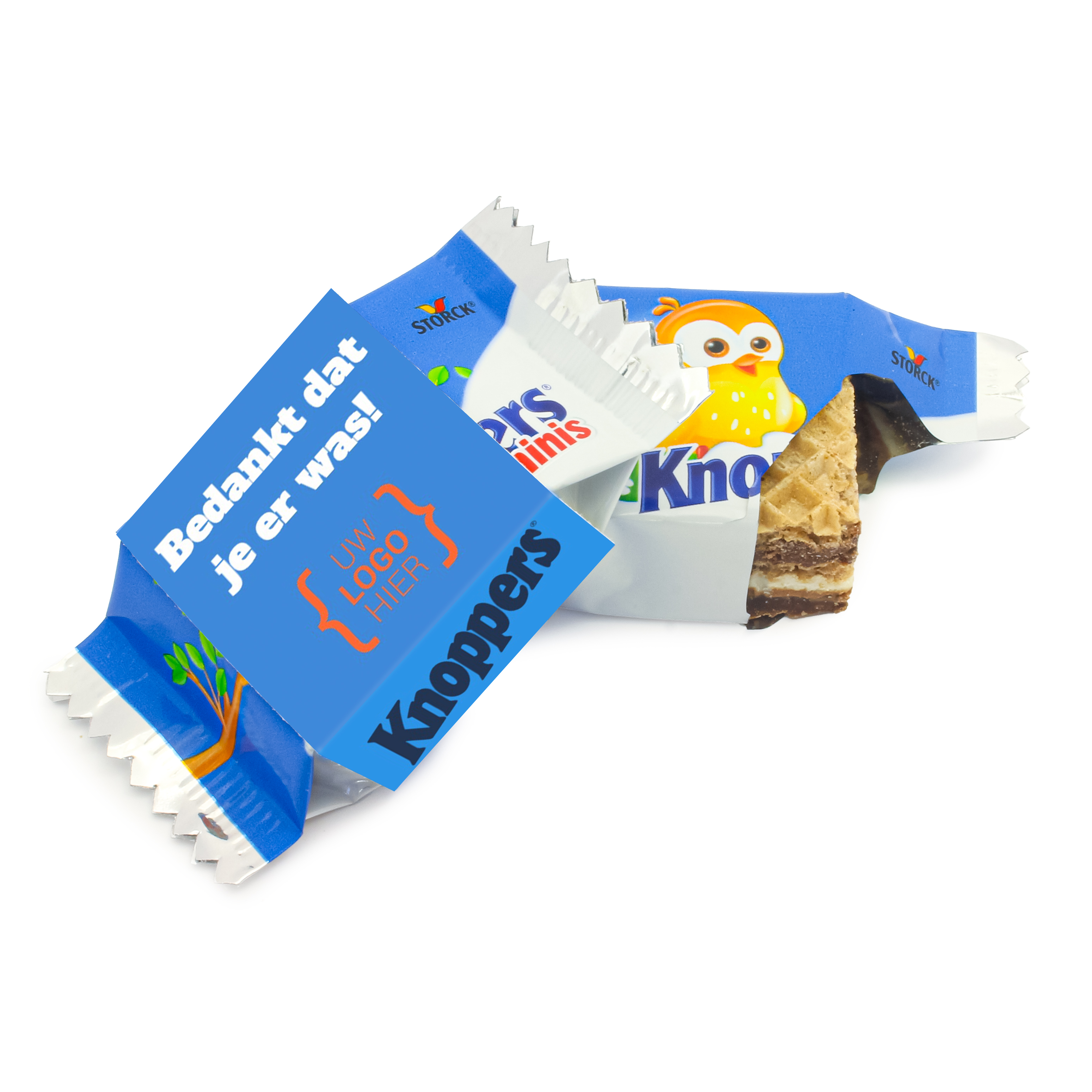Mini Knopper Traktatie - Zakelijk met Logo