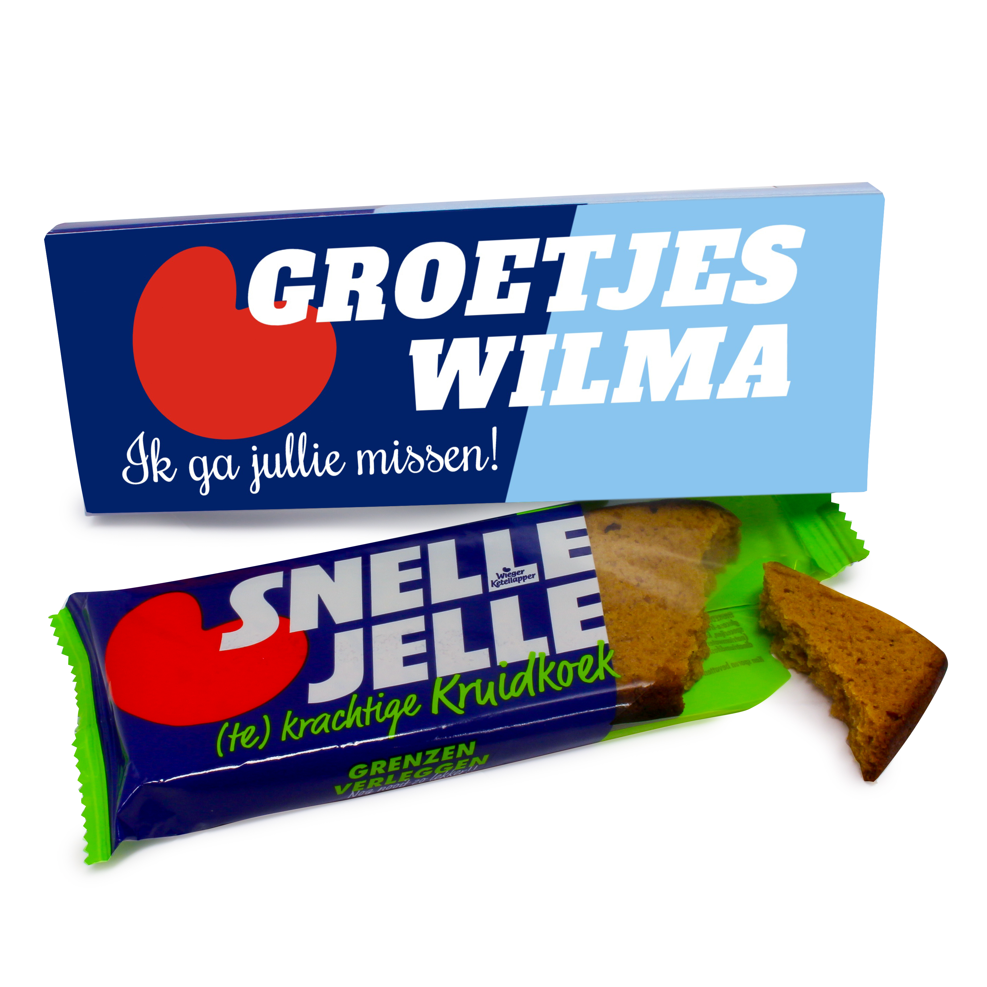 Snelle Jelle met gepersonaliseerd ontwerp