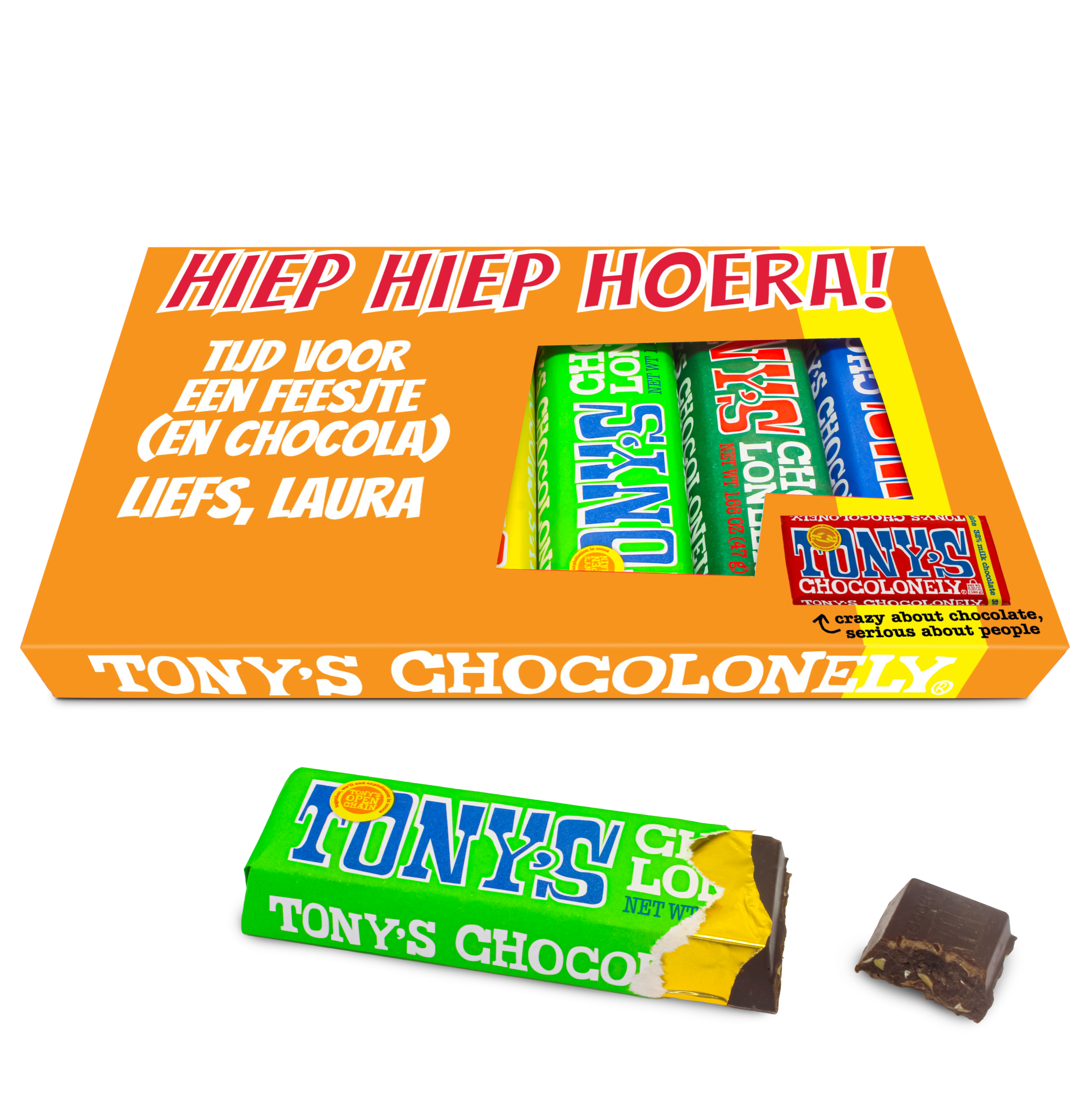 Tony's Chocolonely cadeau voor verjaardag