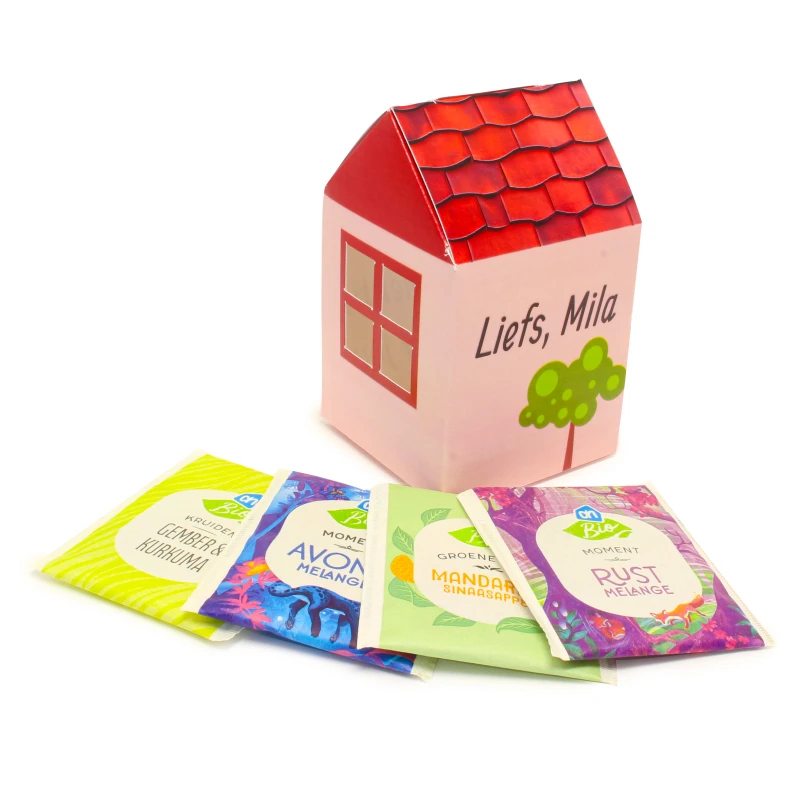 Gepersonaliseerd Theehuis doosje