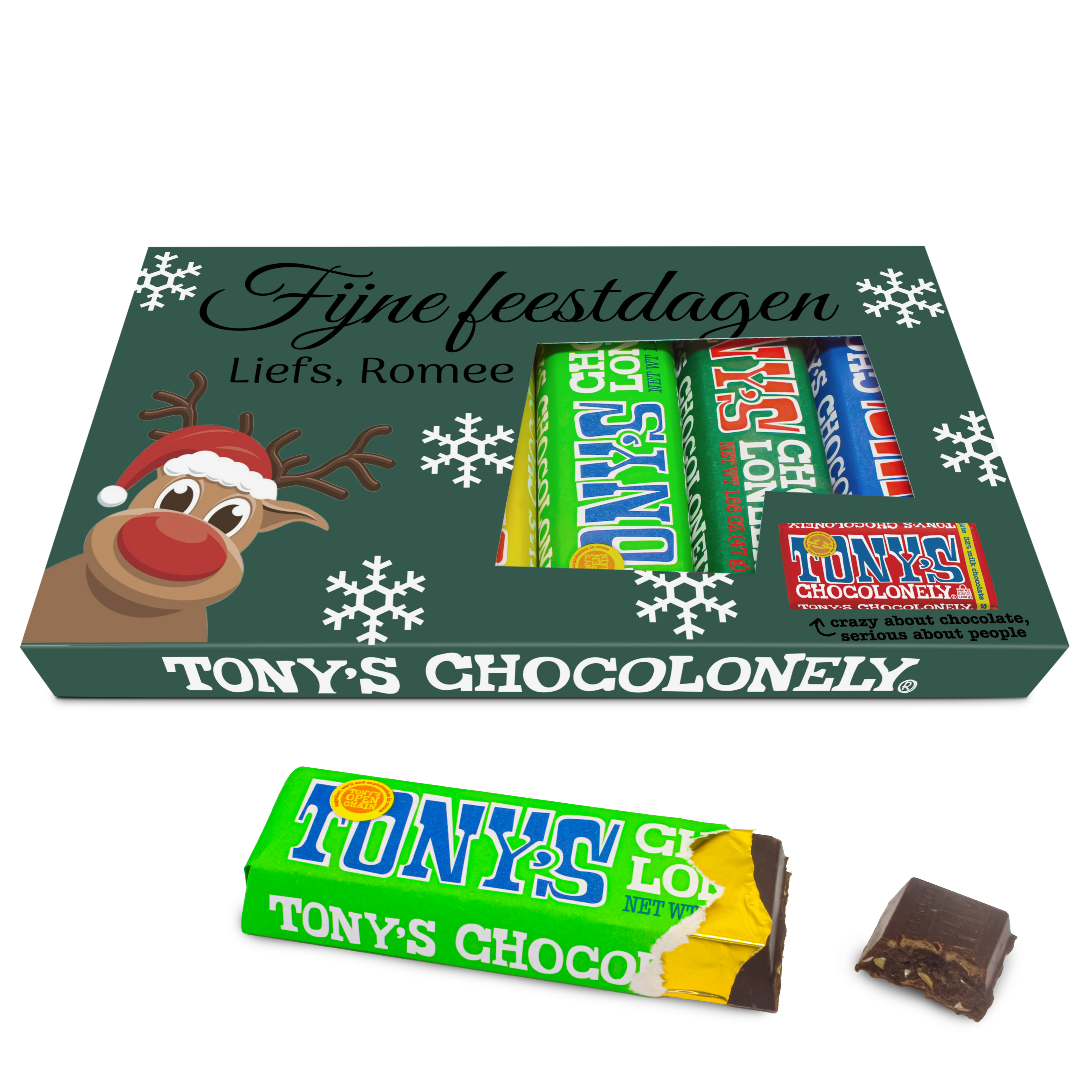 Tony's Chocolonely proeverij voor Kerst