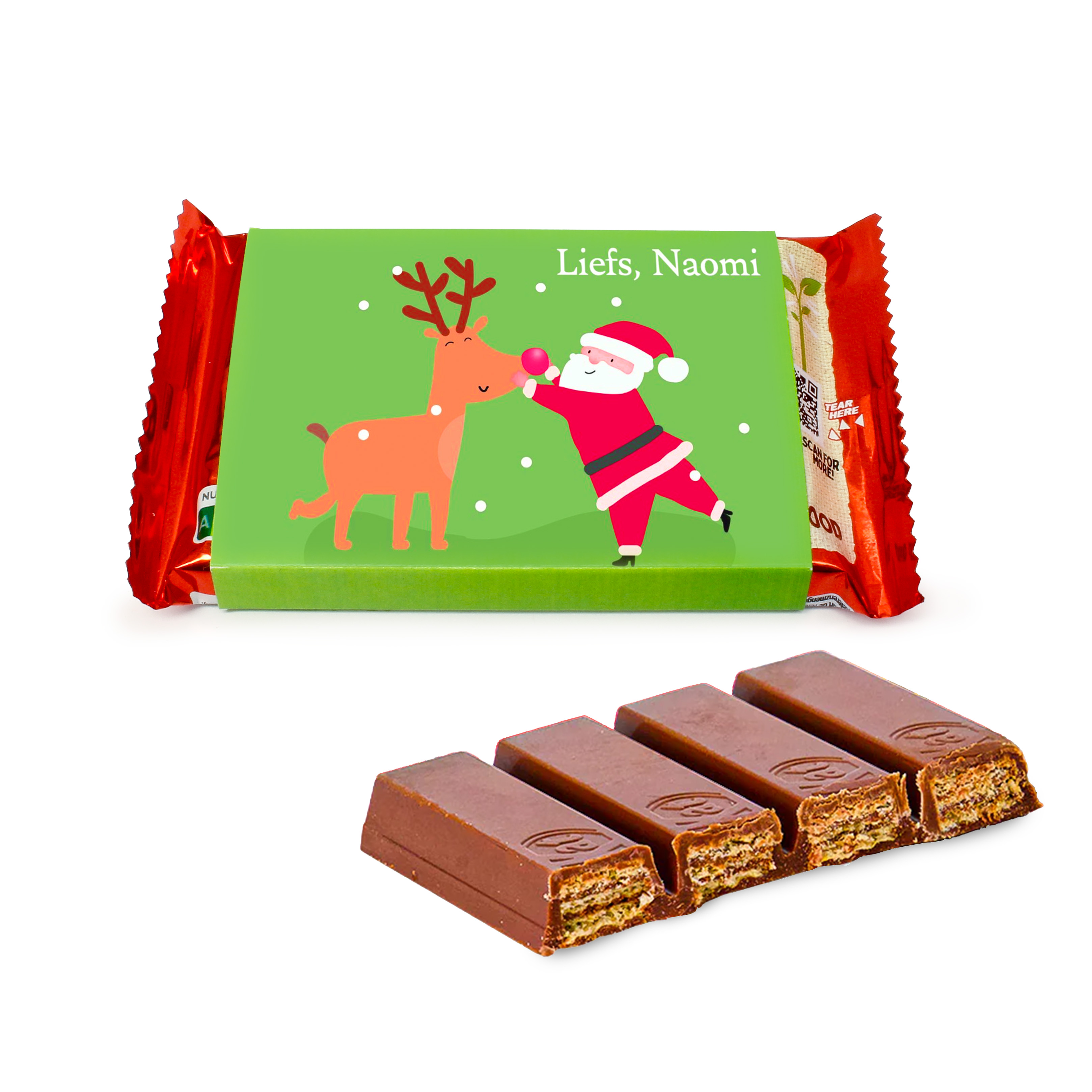 KitKat bedankje voor Kerst