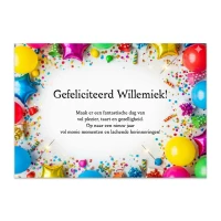 Felicitatie kaartje A6