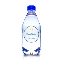 Flesje kater water met eigen namen