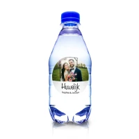 Flesje water met foto