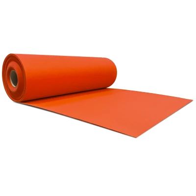 Oranje loper wortel kleur 1 meter breed