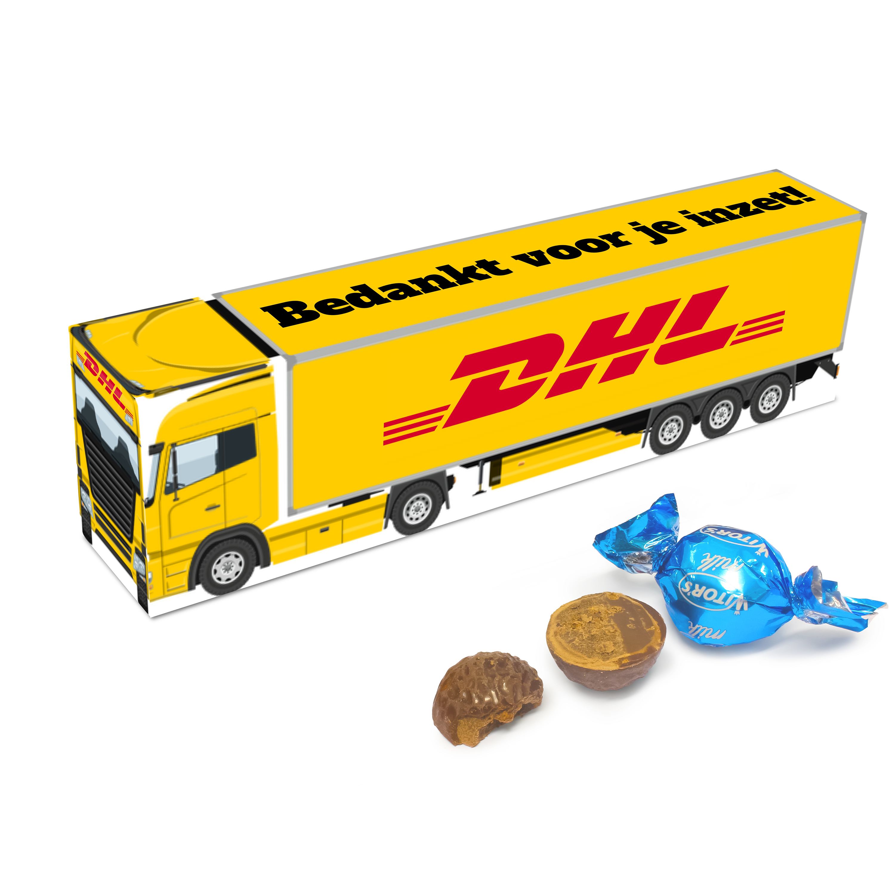 Dag van de chauffeur cadeautje - DHL vrachtwagen
