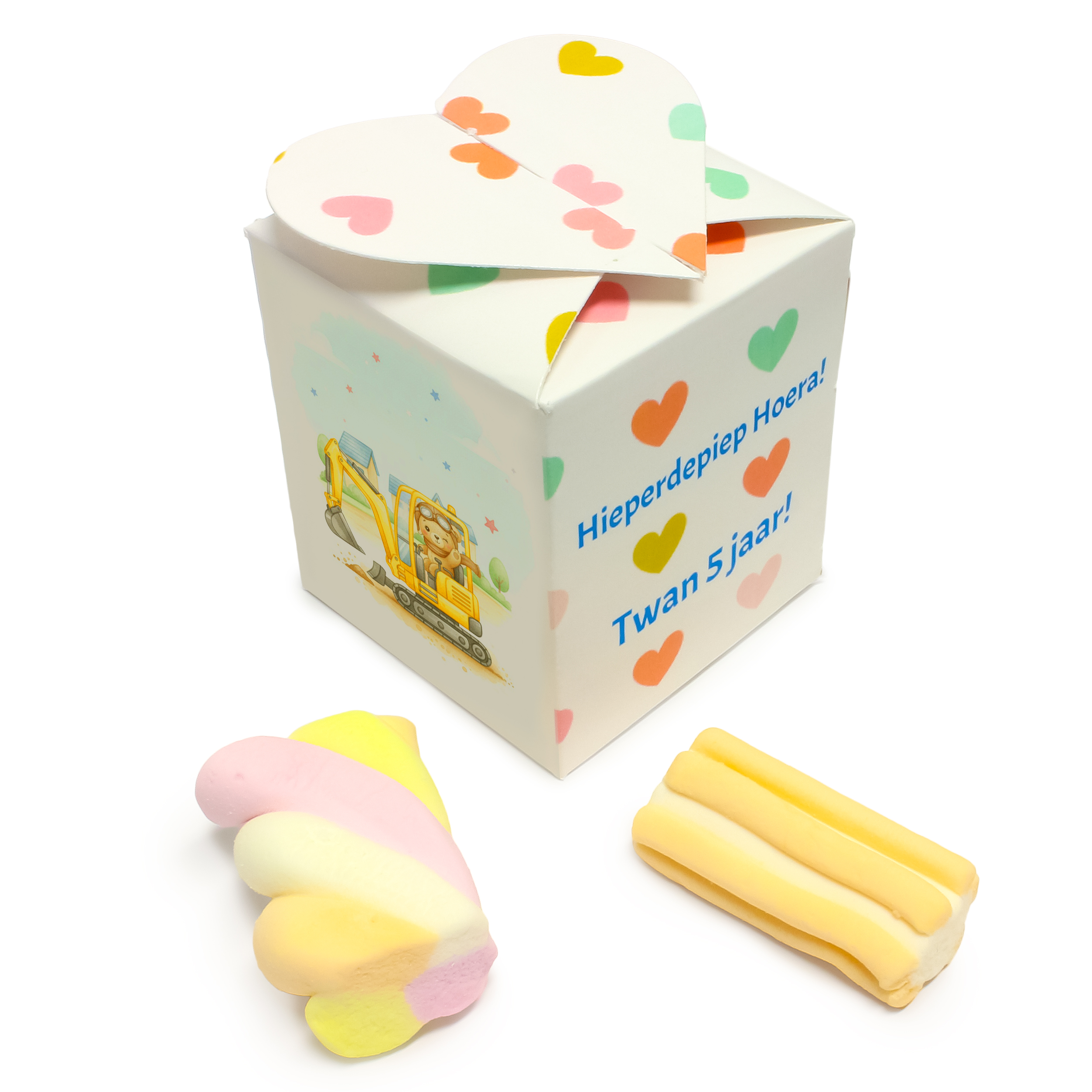 Uitdeelcadeautje voor school met eigen ontwerp